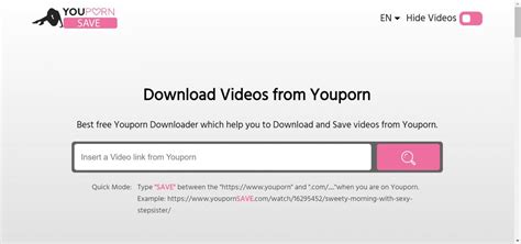 Free YouPorn Video Downloader